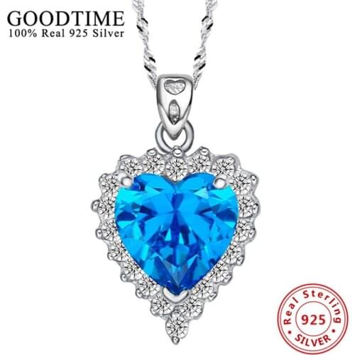 100% 925 Sterling Silver Apple shape angel wings Pendant Necklaces Pure Sterling Silver 925 Necklace Collar Colar de Plata N032