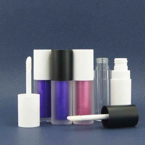 30pcs 2ml Lip Gloss Tubes,Plastic Lip Gloss Bottle Container with Brush Wand,Refillable Cosmetic Tubes