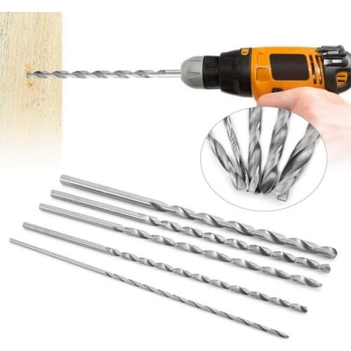 5Pcs Metal Drilling Twist Drill Bit 3mm Micro High Speed Steel Twist Drilling Auger bit for Electrical Drill Tool Accessory
