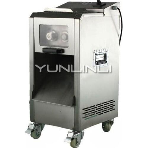 Automatic Meat Cutter Single Slice Machine 220V/1500W Multifunctional Stainless Steel Beef/Pork Slicer Shred Meat Machine XZ-7