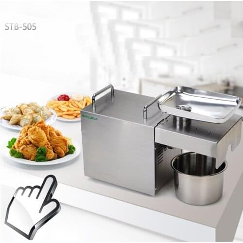 Automatic Oil Press Machine Nuts Seeds Oil Presser Pressing Machine All Stainless Steel High Oil Extraction