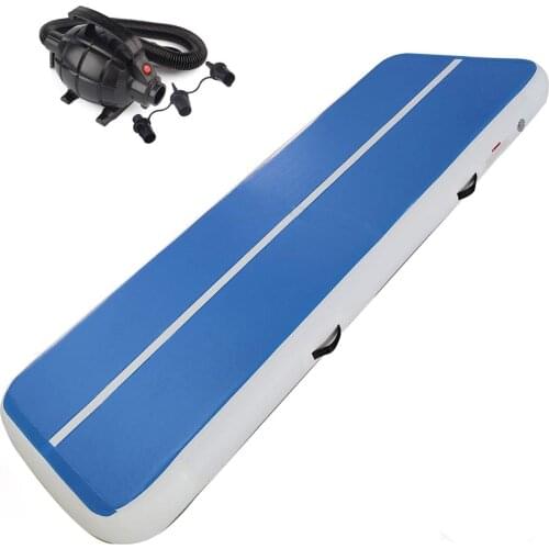 Free Shipping and Logo 4*2*0.2m Inflatable Tumble Track Trampoline Airtrack Gymnastic Ait Track Trampoline Air Track Gymnastics