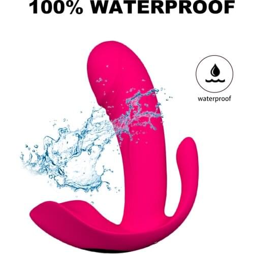 Wireless Vibrator 12 Speeds USB Rechargeable Dildo G Spot U Silicone Stimulator Double Vibrators Sex Toy For Woman