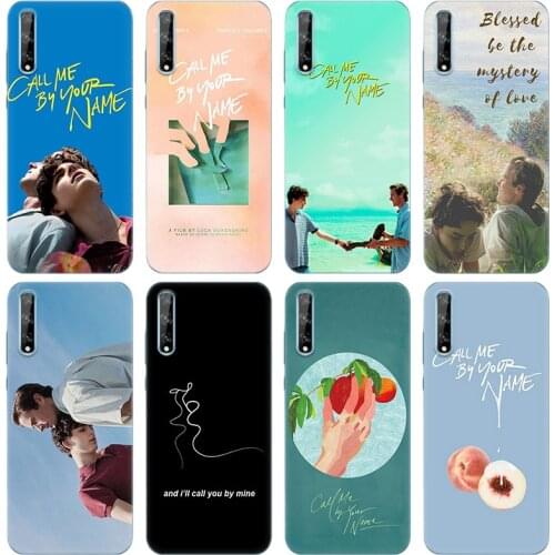 Call Me By Your Name Soft Silicone Phone Case for Huawei Y5 Lite 2018 Y6 Y7A Y9A Prime 2018 Y9 2019 Y9S Y5P Y6P Y7P Y8P Cover