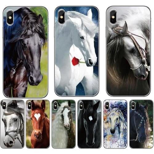 For OPPO Reno 4 5G 3 pro 4G 2 2Z 10X zoom Cover Horse Soft Silicon TPU protection Phone case Coque
