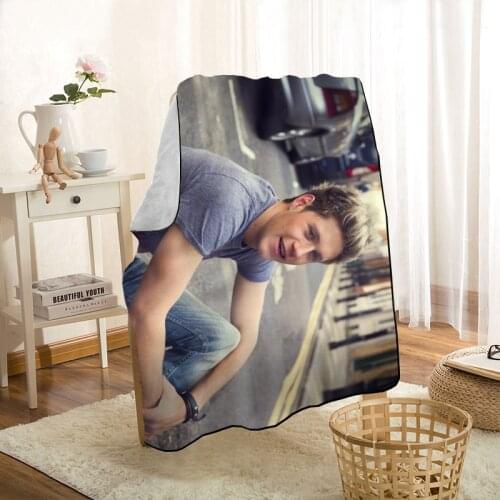 New Arrival Niall Horan Blankets Printing Soft Blanket Throw On Home/Sofa/Bedding Portable Adult Travel Cover Blanket