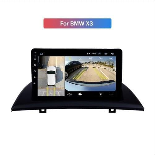 Suitable for BMW X3 series Android 360 panoramic image car GPS navigation integrated machine