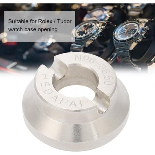 Professional 36.5mm Watch Back Case Opener Die Watchmaker Repair Tool for Rolex / Tudor Watch Used with 5537 Watch Case Opener f