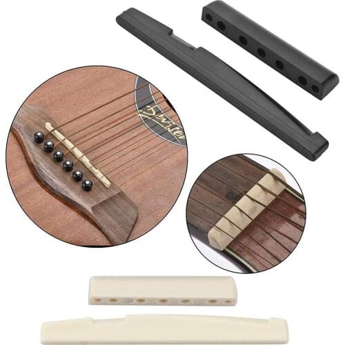 Acoustic Guitar Bone Bridge Nut Saddle For 6 String Classical Musical Accessories Instrument Parts Guitar Guitar Stringed A0K6