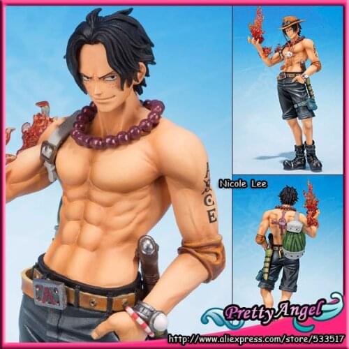 Japanese Amine Original Bandai Figuarts ZERO Portgas D. Ace -5th Anniversary Edition- "ONE PIECE" Action Figure