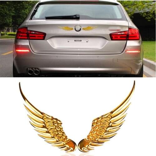1 Pair Car sticker 3D wings Decoration Sticker For Infiniti JX35 J30 M30 M35 M45 Q40 Q45 QX56