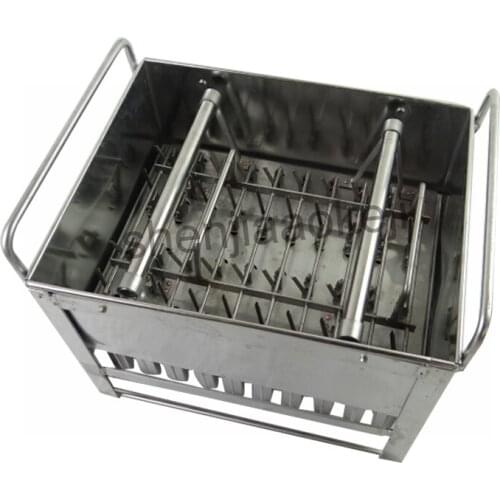 1pc Stainless Steel Commercial Popsicle Mould Ice Pop Tool Manual Ice-lolly Molds DIY Fruit Popsicle Ice Mold