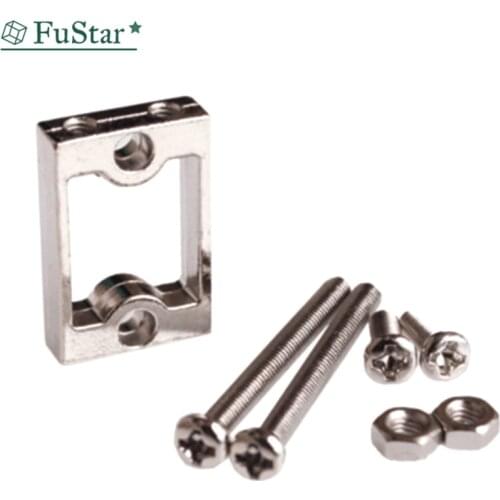 1PCS TT motor bracket Motor Frame Aluminum Alloy Car Chassis Wheels To Send Screws Fasteners Parts