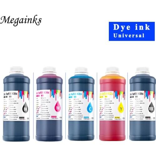 5PC 1000ml Dye Ink for Epson T3000 T3270 T5270 T7270 3800 3880 4000 4880 4900 4450 7600 7710 7890 7800 7880 7900 9800 9880 9600