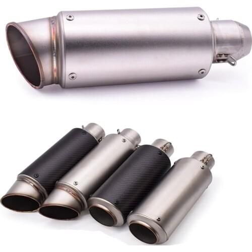 Universal 51mm 61mm Motorcycle pipe exhaust with DB killer Exhaust Pipe Muffler For Ducati 400 MONSTER M400 M600 M620 M750 SS800