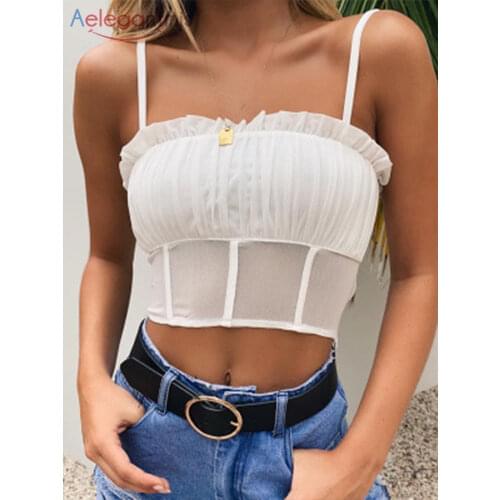 Женские укороченные топы Aelegantmis China At AliExpress