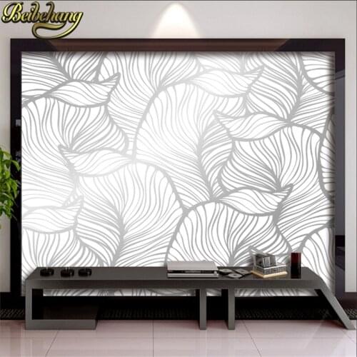 Beibehang Custom photo wallpaper Golden leaves large mural wallpapers for living room bedroom TV wall paper papel de parede