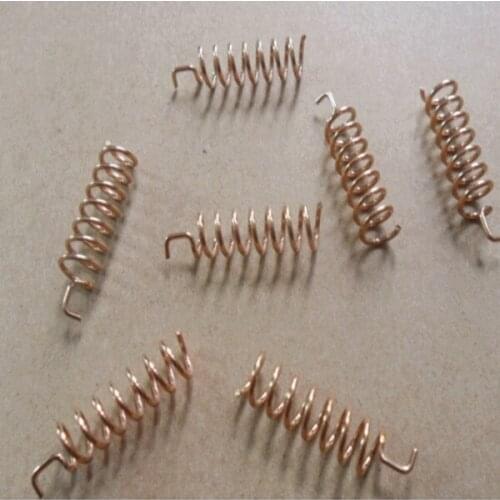 868MHz wireless module heclical copper spring antenna 868M soldering coil antenna