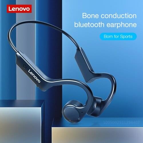 Lenovo X4 Bone Conduction Bluetooth Earphone Sport Running Waterproof Wireless Bluetooth Headphone 2021 New Designed