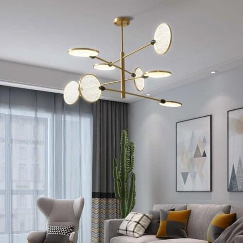 Nordic iron kitchen chandeliers lustres hanging lamp nordic decoration home hanglampen ventilador de techo