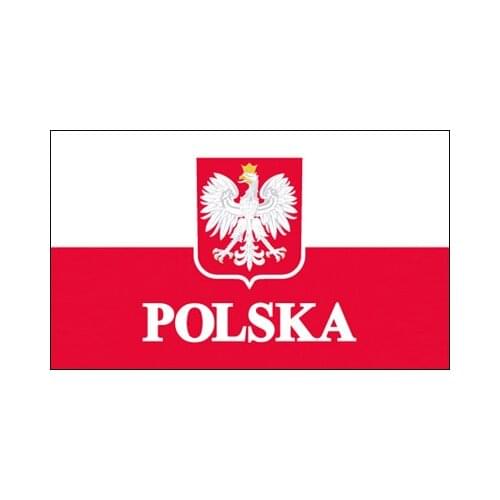 90x150 CM Poland Emble flag for Decoration