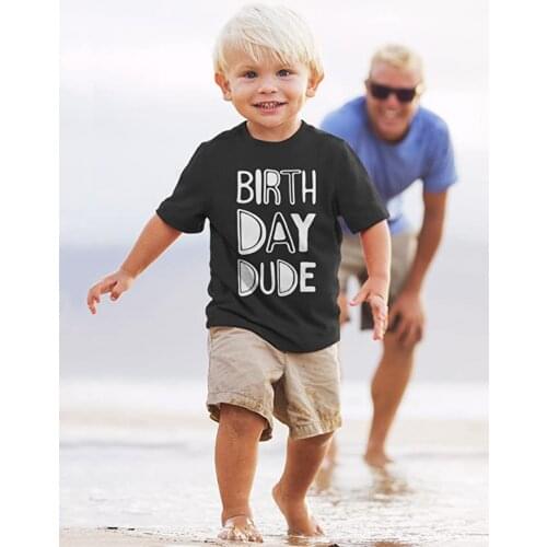 Birthday Girl Boy Shirt Birthday Dude T Shirt Kids Funny Shirt Tee Clothes Fashion Funny Kids Boys Toddler Plussize