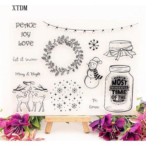 Hot sale Easter wreath Transparent Clear Stamps / Silicone Seals Roller Stamp for DIY scrapbooking photo album/Card Making