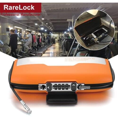 Combination Box Password Cabinet 4 Digit Colors for Cash Keys Phones Sports Office Gym Files Guns Rarelock MS553 cc