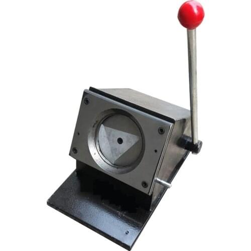 Round 2-1/4" 58mm NEW Heavy Duty Manual Heart Shape Multi Sheets Stand Paper Graphic Punch Die Cutter for Pro Button Maker