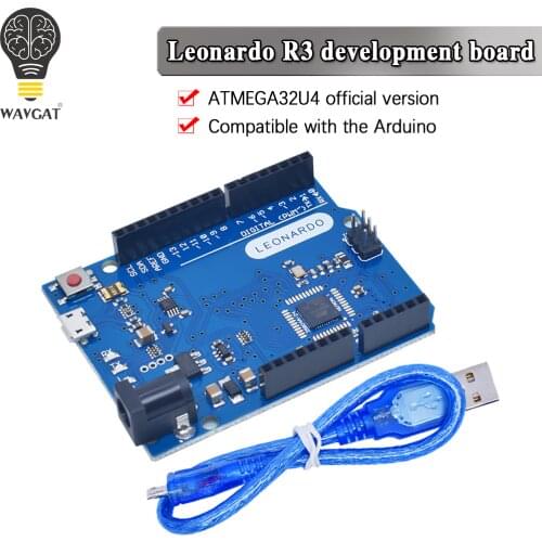 WAVGAT Leonardo R3 development board Board + USB Cable ATMEGA32U4 Project