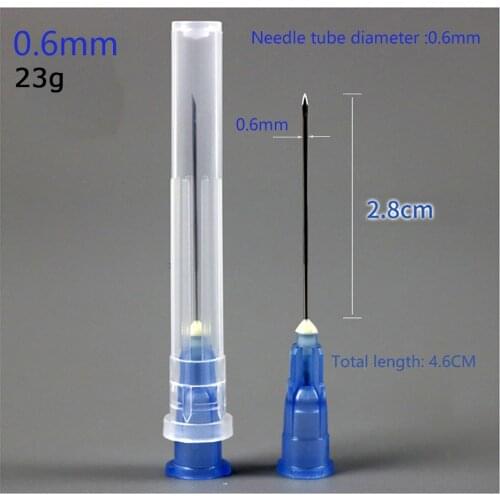 25pcs Sterile Tip Needle Syringe Injection