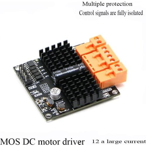 12v24v 12a High Current Dual Dc Motor Drive Module Board