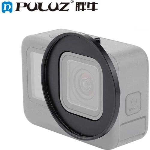 PULUZ 52mm UV Lens Filter Adapter Ring for GoPro HERO 9 Kit Soportes Action Camera Accessories