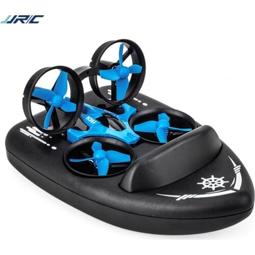 RC Mini Quadcopter+ Boat JJRC H36F 2.4g 4ch 6-axis Speed 3d Flip Headless Mode Rc Drone Toy Gift Present