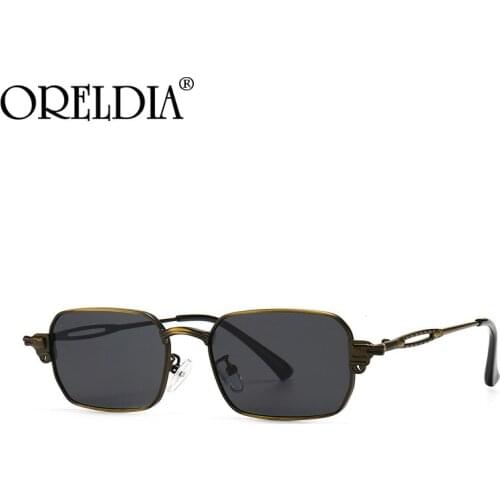 2021 Latest Retro Box Sunglasses Ladies Punk INS Style Sunglasses Fashion Well-Known Designer Hollow Temples Mens Sunglasses