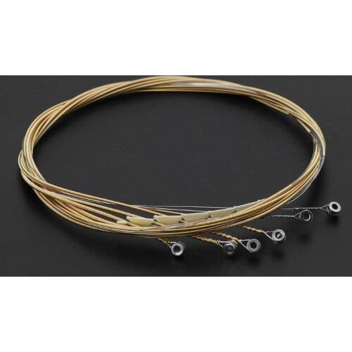 WXTF Alice AW432 6pcs/set Acoustic Guitar Strings 011-052/012-053 Copper Alloy Wound