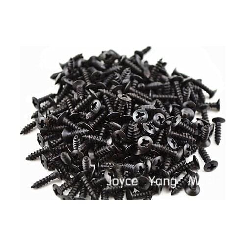 Thousand of Black Guitar Pickguard Screws For Fender Strat/Tele Electric Guitar Bass Free Shipping Wholesales
