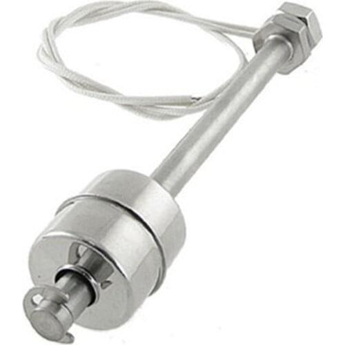 1 Pc Water Level Sensor Vertical Stainless Steel Float Switch for Tank