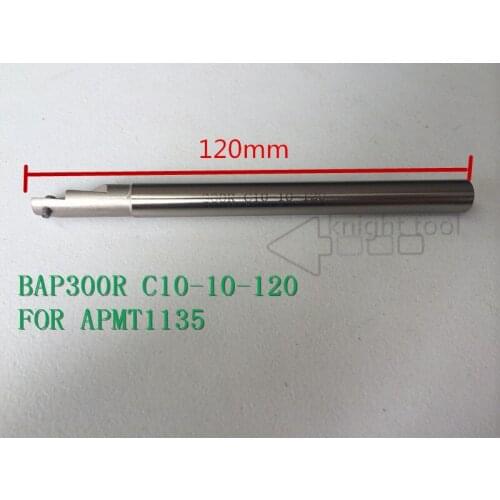 1pcs Rectangular transverse vertical milling cutter bar BAP300R C10-10-120-1T