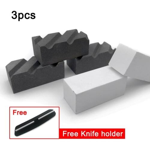 3pcs/set sharpening system Repair stone Small size Correction stone repair Oilstone defect coarse grinding Whetstone