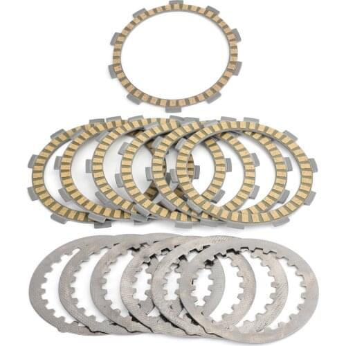Areyourshop for Yamaha DT SDR TDR TZR 125 200 DT125 DT200 DT230 TDR125 TZR125 SDR200 YFS200 Clutch Kit Steel & Friction Plates