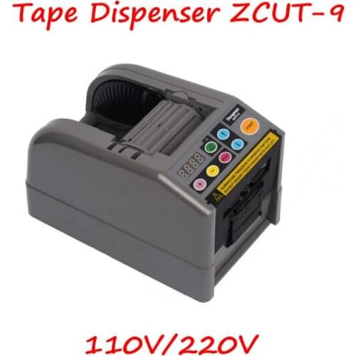 Automatic Tape Cutting Machine ZCUT-9 110V/220V Tape Dispenser Micro-computer Electronic Cutter With English Manual