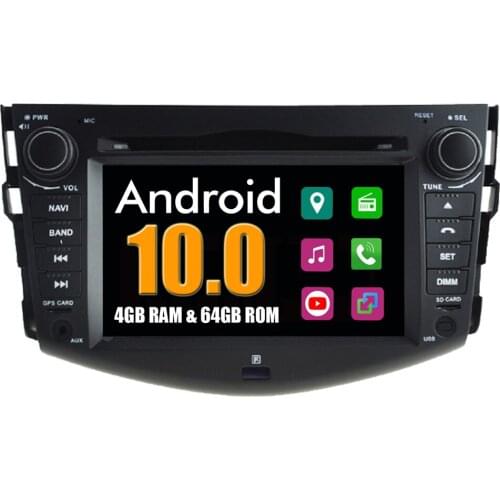 Car Radio Multimedia Player for Toyota RAV4 2006 - 2012 Octa Core Android 10 Touch Screen Automotivo GPS Navigator Stereo
