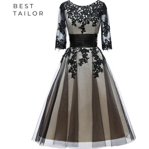 Женские платья ниже колена BestTailor Bridal&Formal China At AliExpress