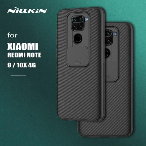 Nillkin for Xiaomi Redmi Note 9 10X 4G Case Camshield Cover Slide Camera Protection Cover Slim Lens Case for Redmi Note 9 10X 4G