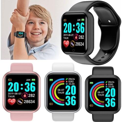 Digital Smart Sport Watch Kids Wrist Digital Led Electronic Wristwatch Bluetooth Fitnes Wristwatch Women Boy Girl Hours Hodinky