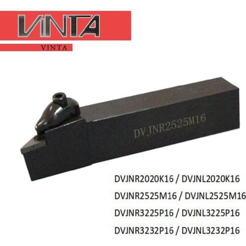 Sanyinghe free shipping CNC lathe external turning tool holder DVJNR2020K16/DVJNR2525M16/DVJNR3225P16/DVJNR3232P16 boring bar