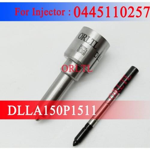 DLLA150P1511 0 433 172 037 Diesel common rail injector nozzle DLLA 150P1511 genuine fuel injecor nozzle P1511 for 0445110257