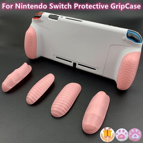 For Switch Shell TPU Hard Cover Housing NS Replacement Back Cover Grip MaxCarry Protective Case For Nintendo Switch Accessories