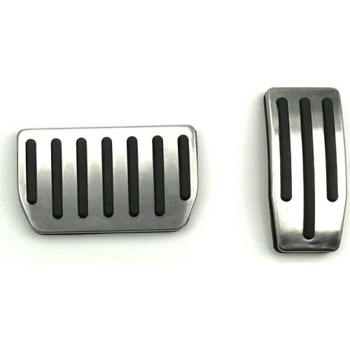 For Tesla Model X Model S Model 3 Metal Gas Fuel Brake Pedal Pads Mats Cover Accessories Car Styling